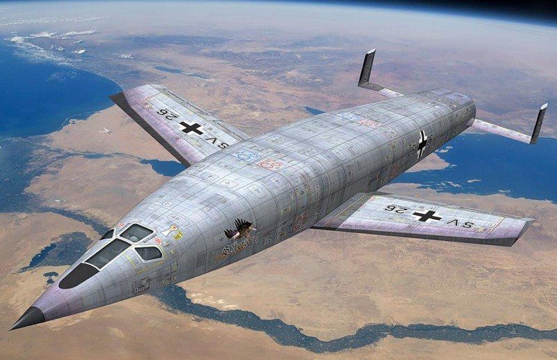 El bombardero orbital de Sänger: el "Silverbird" (Bombardero América)